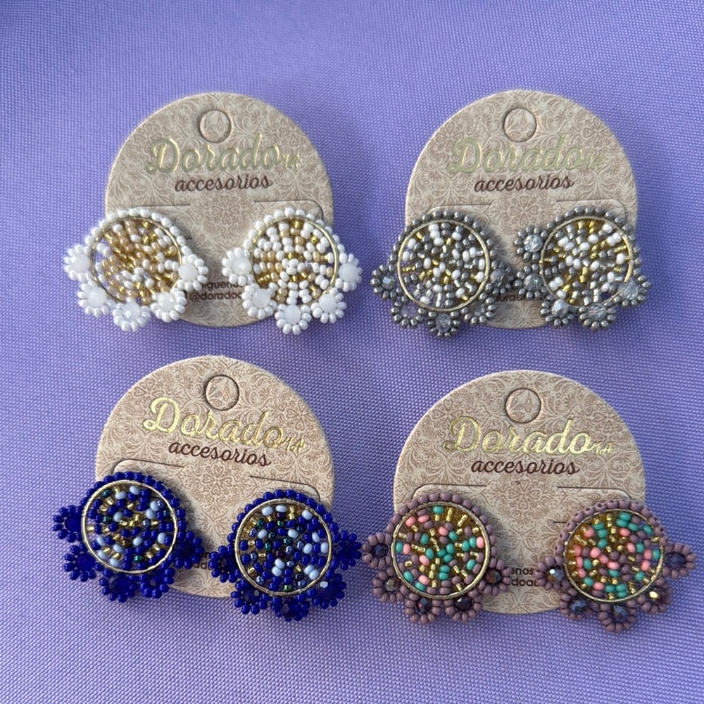 Dorado Accesorios Beaded Earrings Set